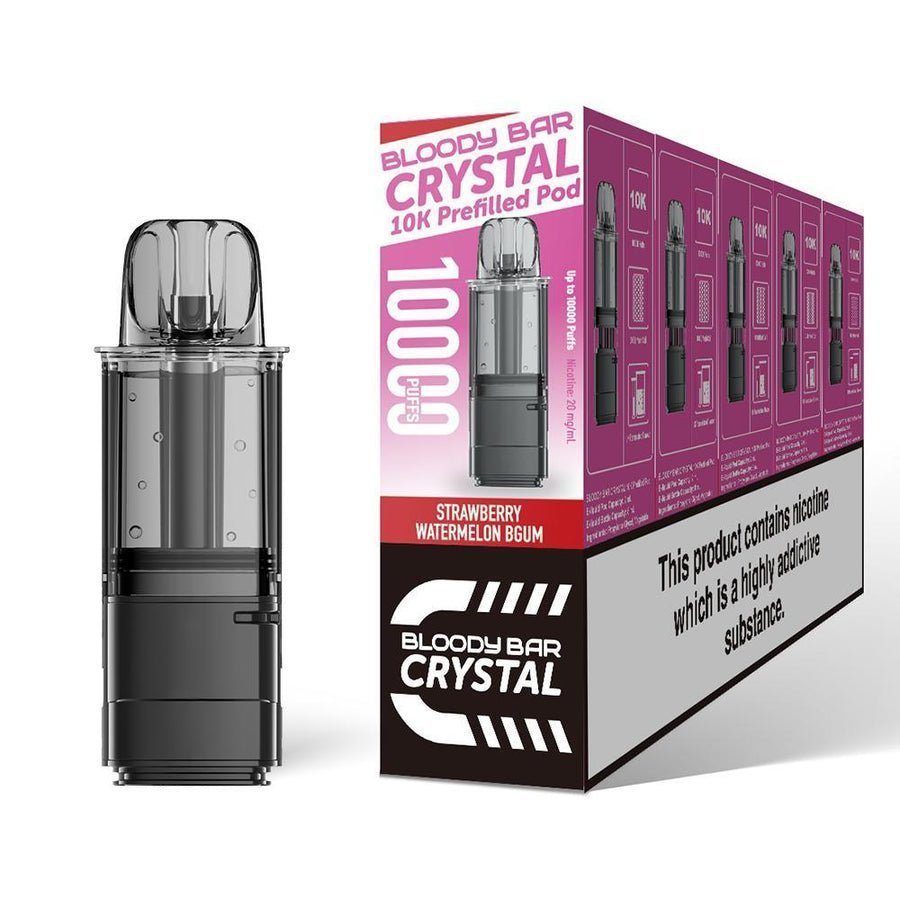 Bloody Bar Crystal 10000 Replacement Pods - Clouds Vapes