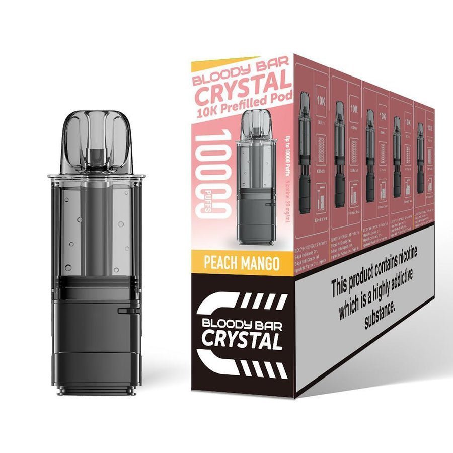 Bloody Bar Crystal 10000 Replacement Pods - Clouds Vapes