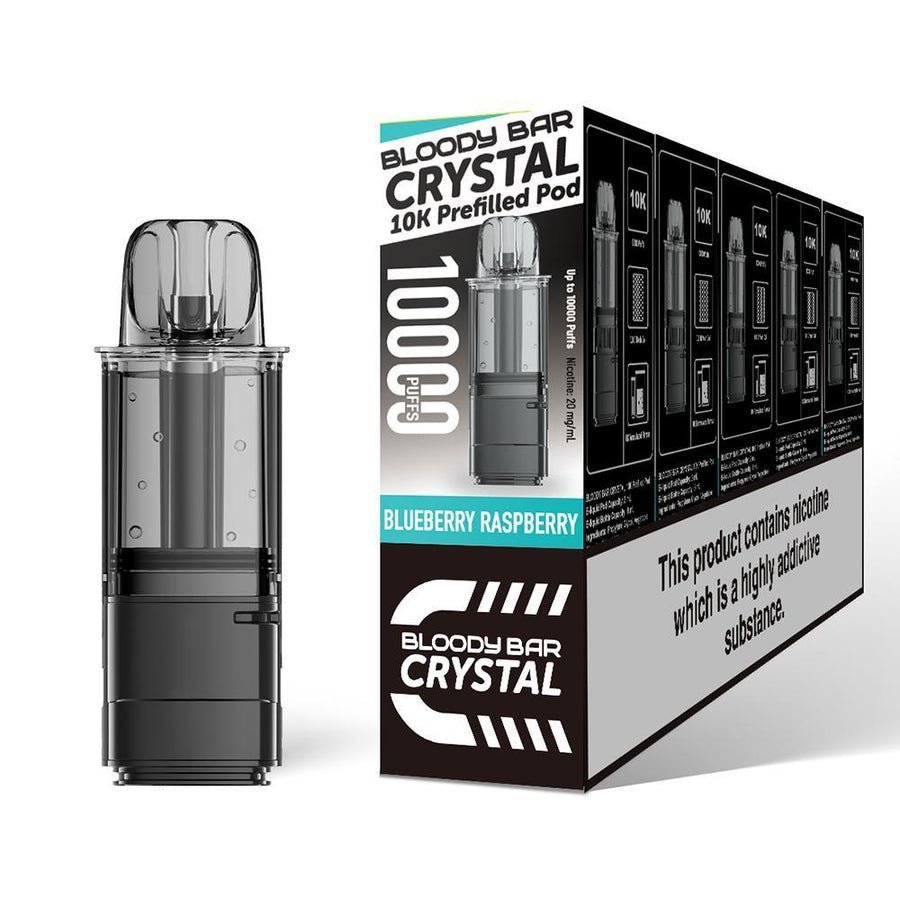 Bloody Bar Crystal 10000 Replacement Pods - Clouds Vapes