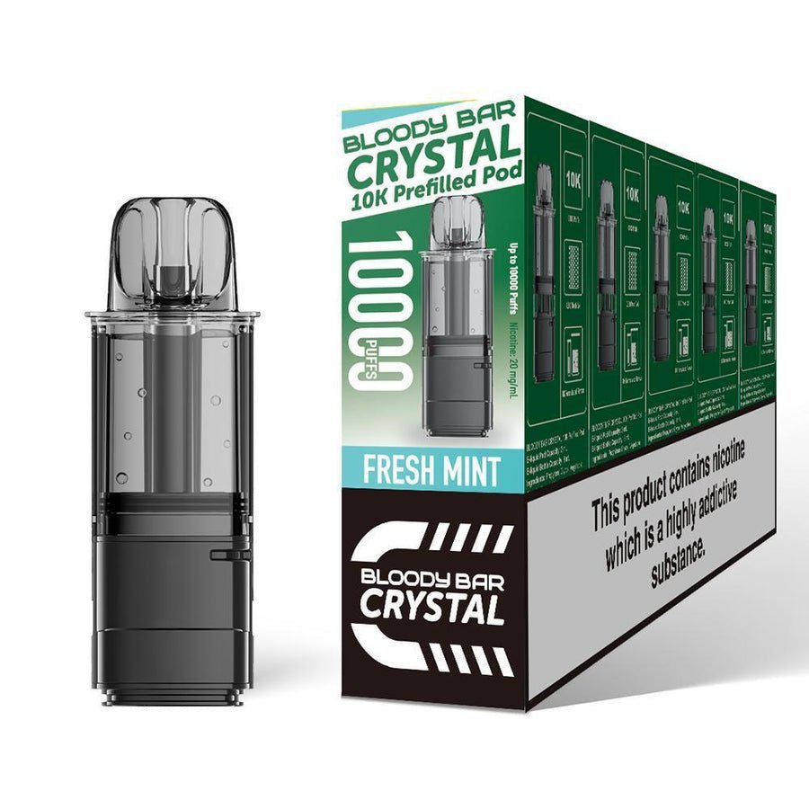 Bloody Bar Crystal 10000 Replacement Pods - Clouds Vapes