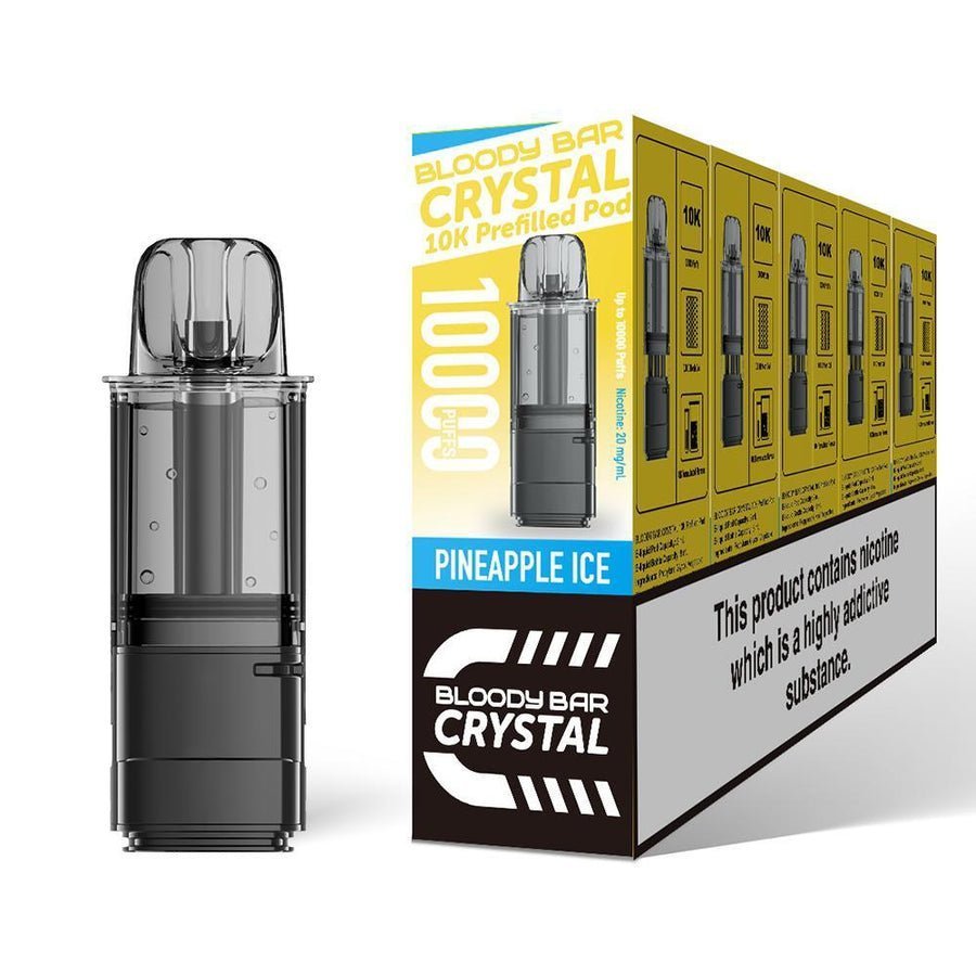 Bloody Bar Crystal 10000 Replacement Pods - Clouds Vapes