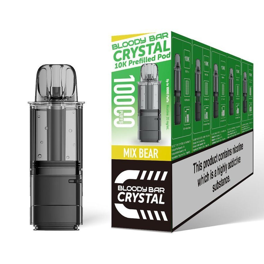 Bloody Bar Crystal 10000 Replacement Pods - Clouds Vapes