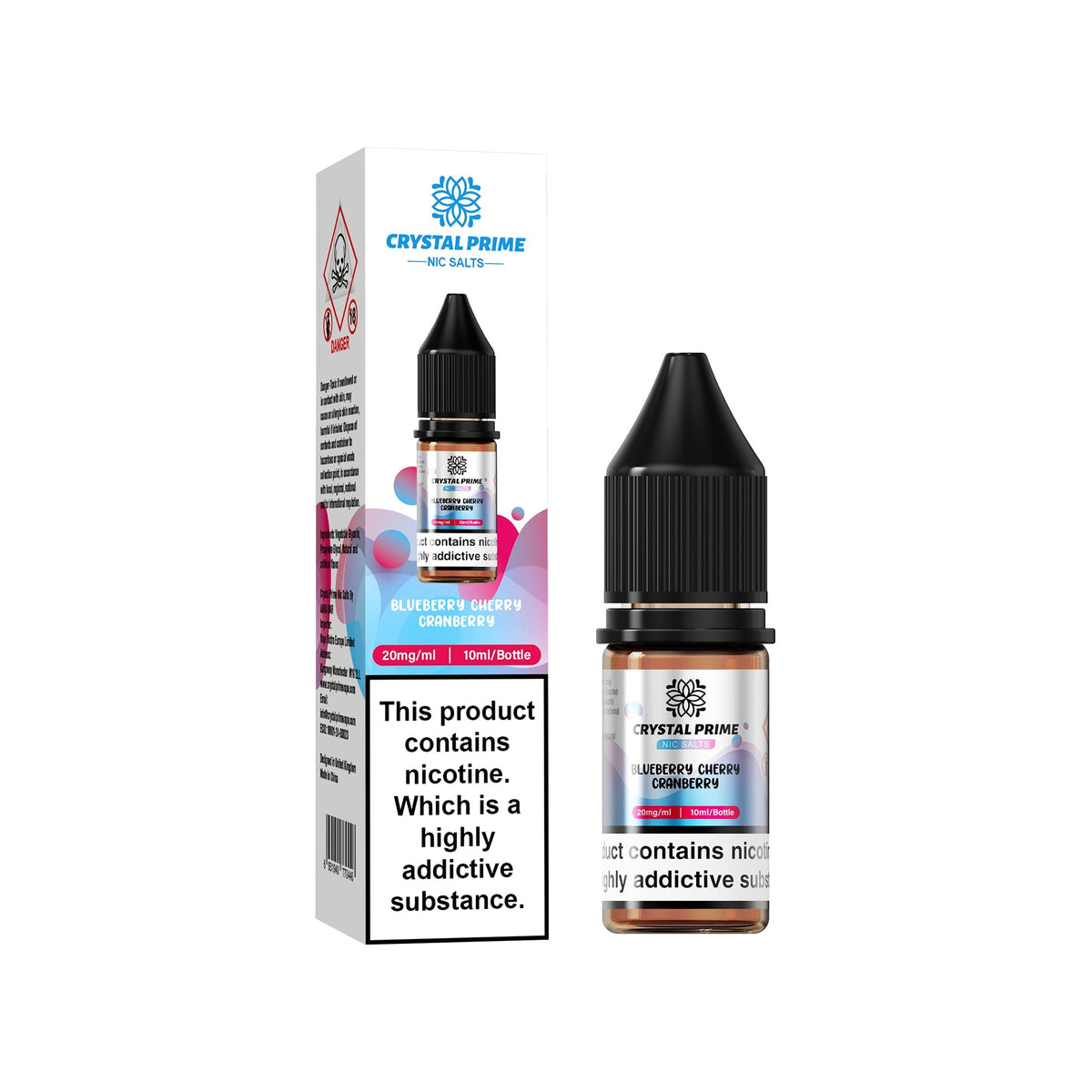 Crystal Prime 7000 Nic Salts 10ml E - Liquid - Clouds Vapes