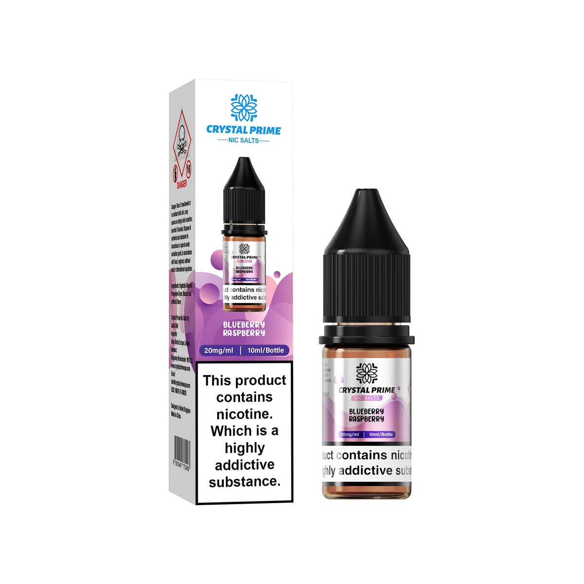 Crystal Prime 7000 Nic Salts 10ml E - Liquid - Clouds Vapes