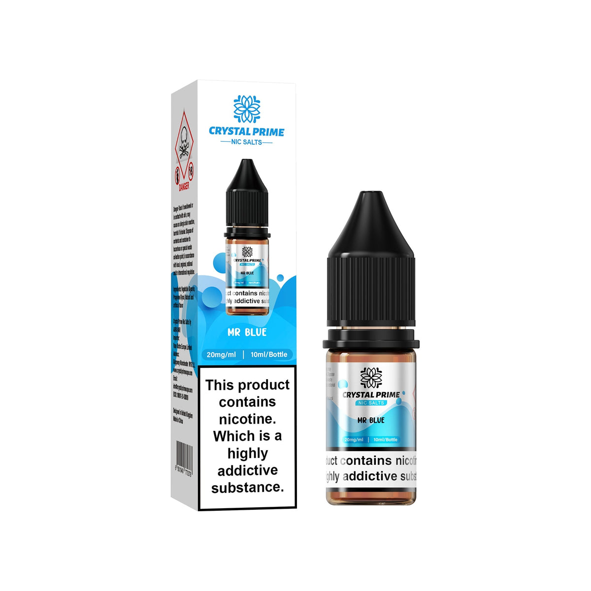 Crystal Prime 7000 Nic Salts 10ml E - Liquid - Clouds Vapes