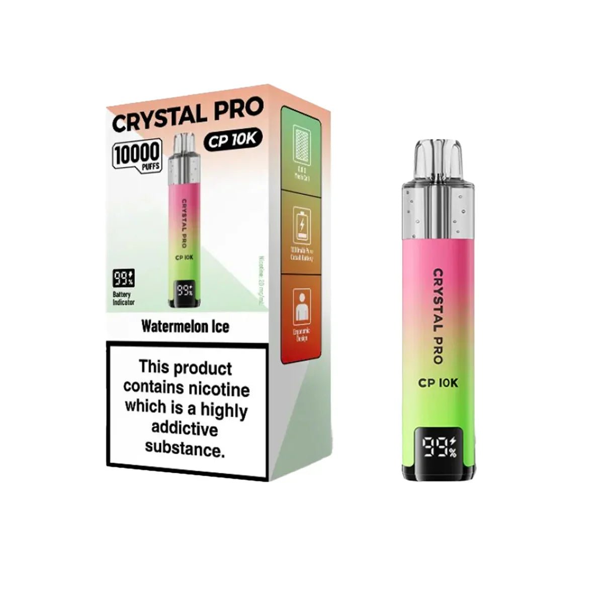 Crystal Pro CP10000 Prefilled Pod Kit Box of 5 - Clouds Vapes
