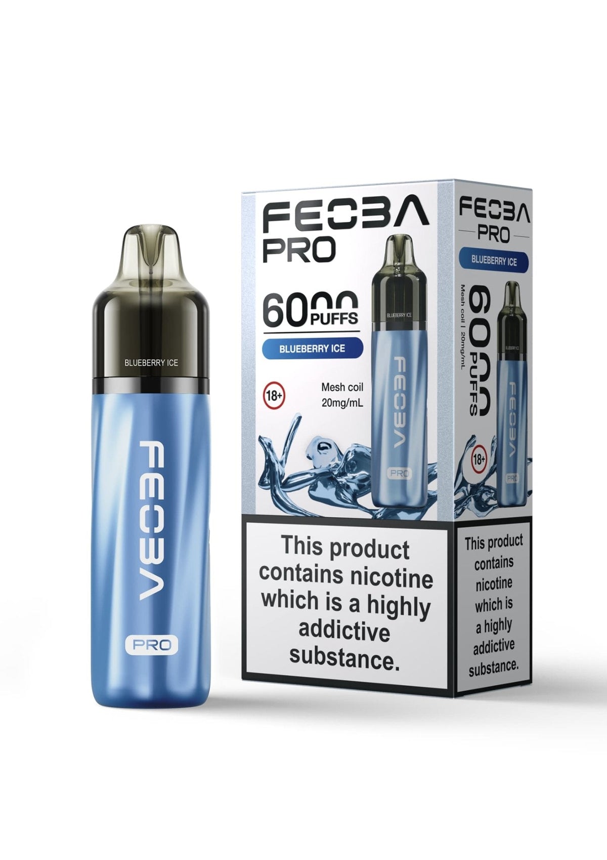 Feoba Pro 6000+ Disposbale Vape - Clouds Vapes