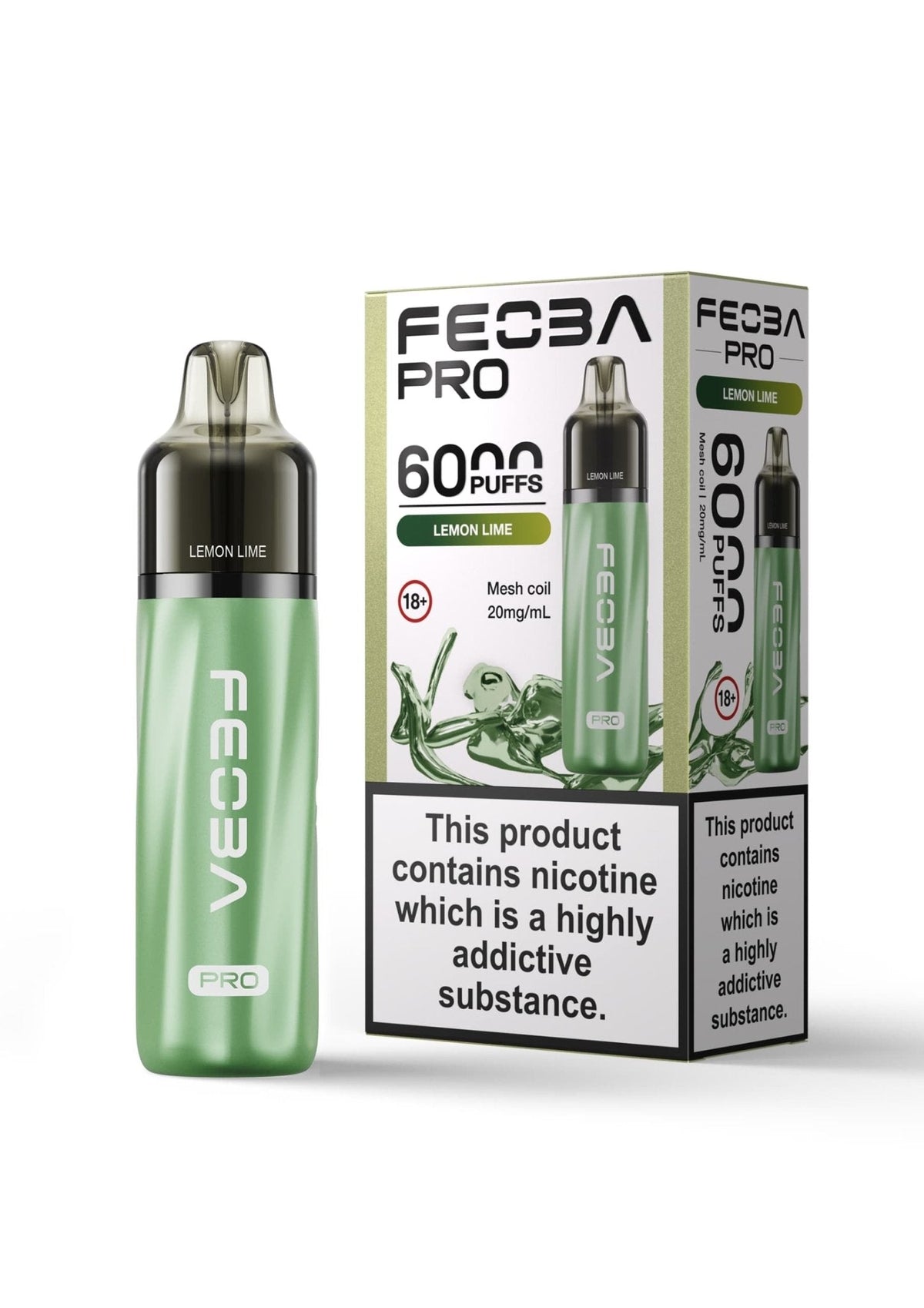 Feoba Pro 6000+ Disposbale Vape - Clouds Vapes