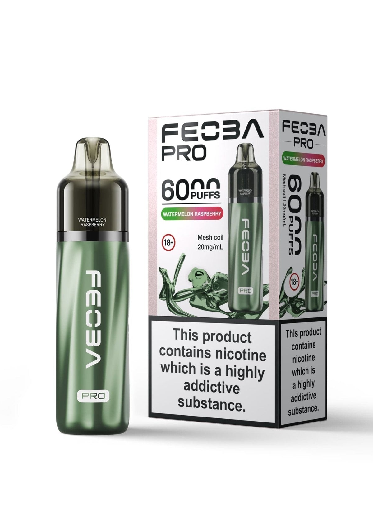 Feoba Pro 6000+ Disposbale Vape - Clouds Vapes