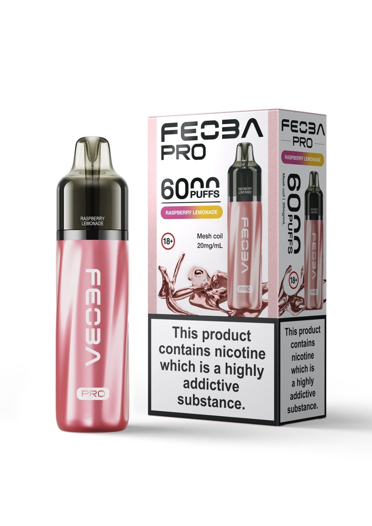 Feoba Pro 6000+ Disposbale Vape - Clouds Vapes