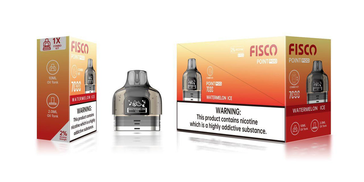Fisco Point Pro 7000 Replacement Pods - Clouds Vapes