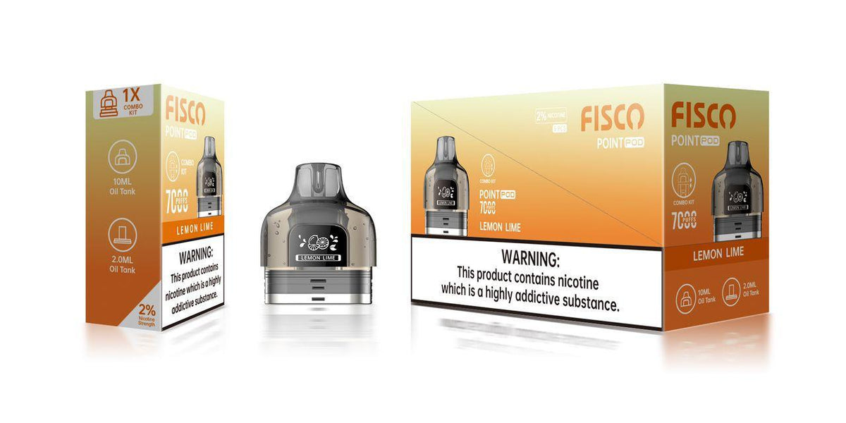 Fisco Point Pro 7000 Replacement Pods - Clouds Vapes
