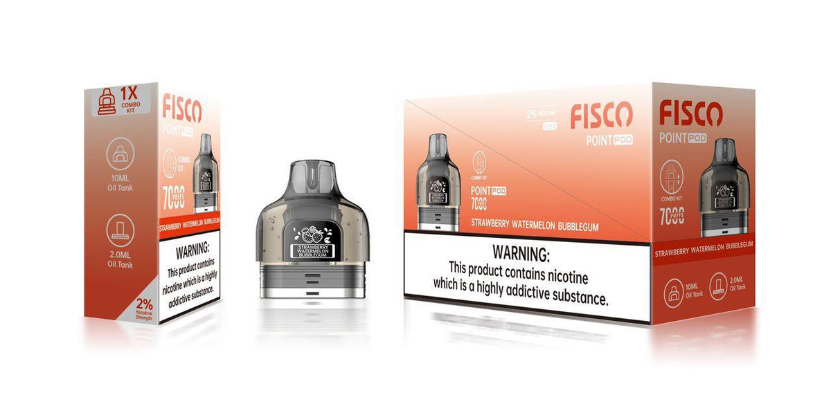Fisco Point Pro 7000 Replacement Pods - Clouds Vapes