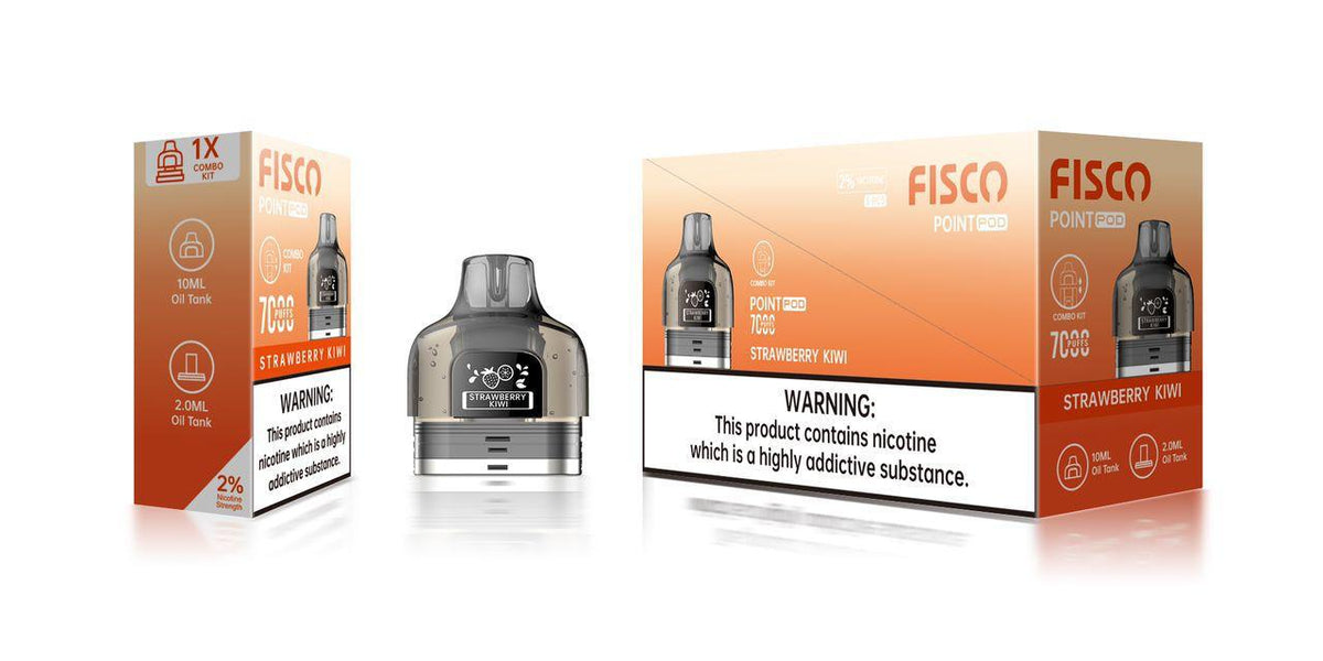 Fisco Point Pro 7000 Replacement Pods - Clouds Vapes