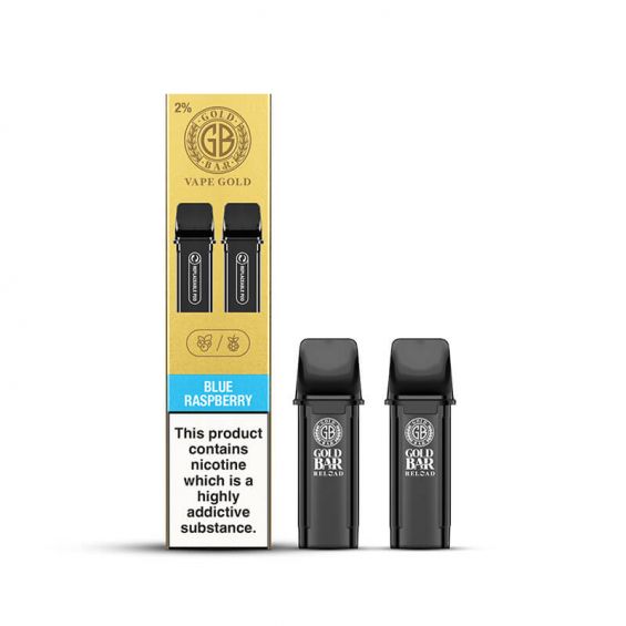 Gold Bar Reload 1200 Puffs Pre-filled Replacement Pods - Clouds Vapes