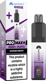 Hayati Pro Max Plus 6000 Vape Kit - Clouds Vapes