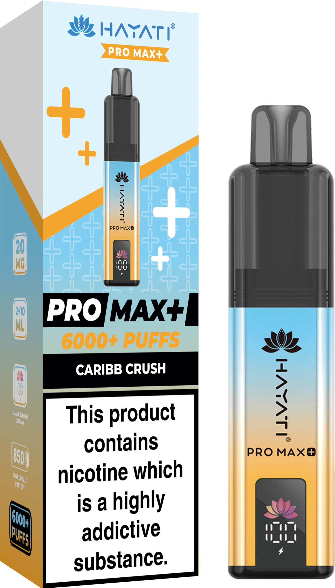 Hayati Pro Max Plus 6000 Vape Kit - Clouds Vapes