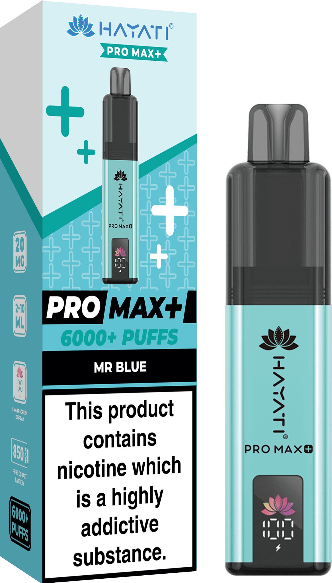 Hayati Pro Max Plus 6000 Vape Kit - Clouds Vapes