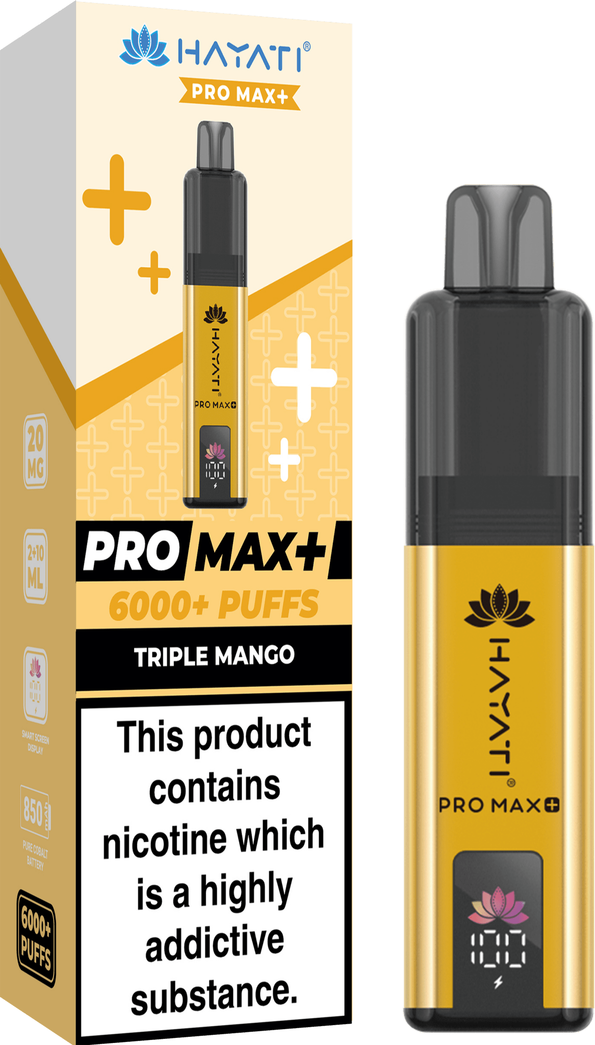 Hayati Pro Max Plus 6000 Vape Kit - Clouds Vapes