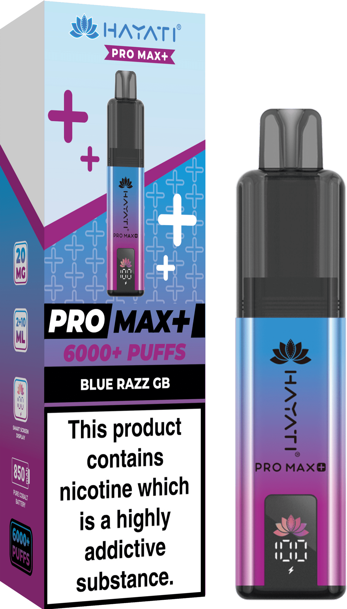 Hayati Pro Max Plus 6000 Vape Kit - Clouds Vapes