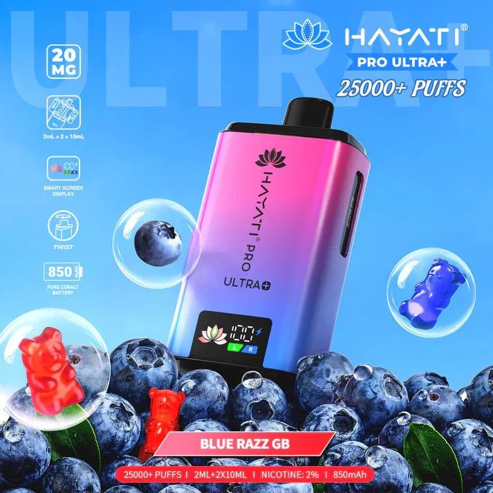 Hayati Pro Ultra Plus 25000 Starter Vape Kit - Clouds Vapes