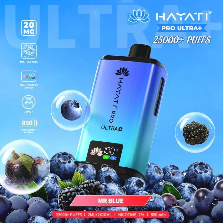 Hayati Pro Ultra Plus 25000 Starter Vape Kit - Clouds Vapes