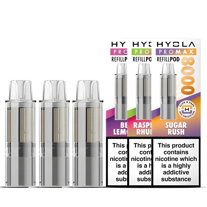 Hyola Pro Max 8000 Replacement Pods - Clouds Vapes