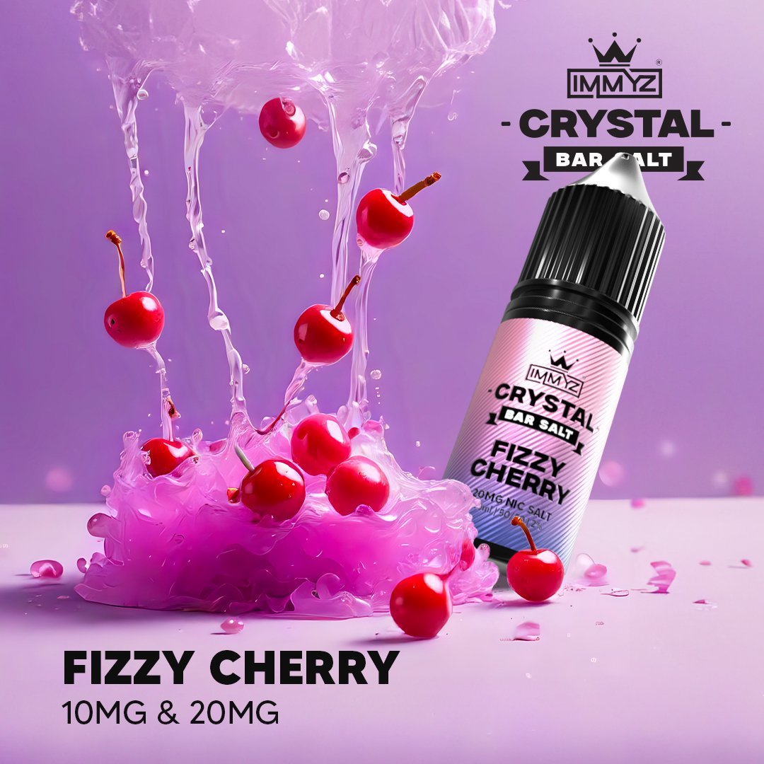 IMMYZ Crystal Bar Nic Salt 10ml E-liquid Pack of 10 - Clouds Vapes