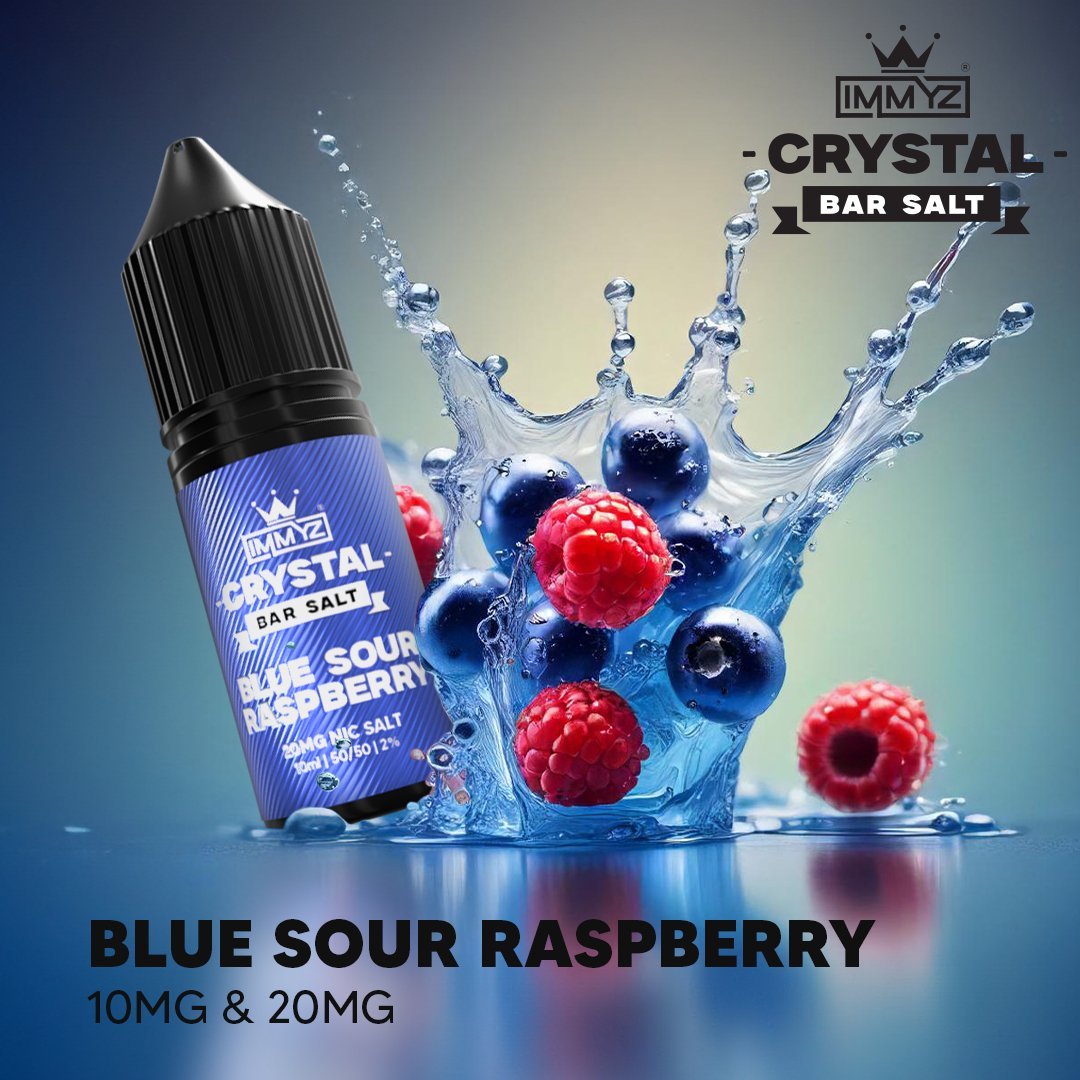 IMMYZ Crystal Bar Nic Salt 10ml E-liquid Pack of 10 - Clouds Vapes