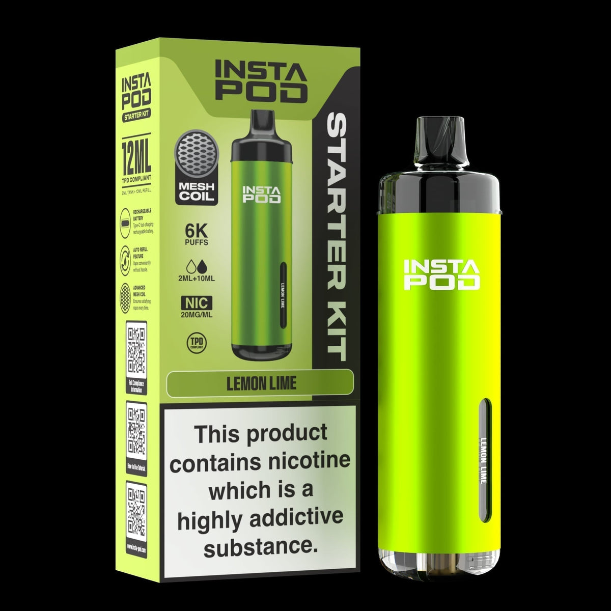Insta Pod 6000 Disposable Vape - Clouds Vapes