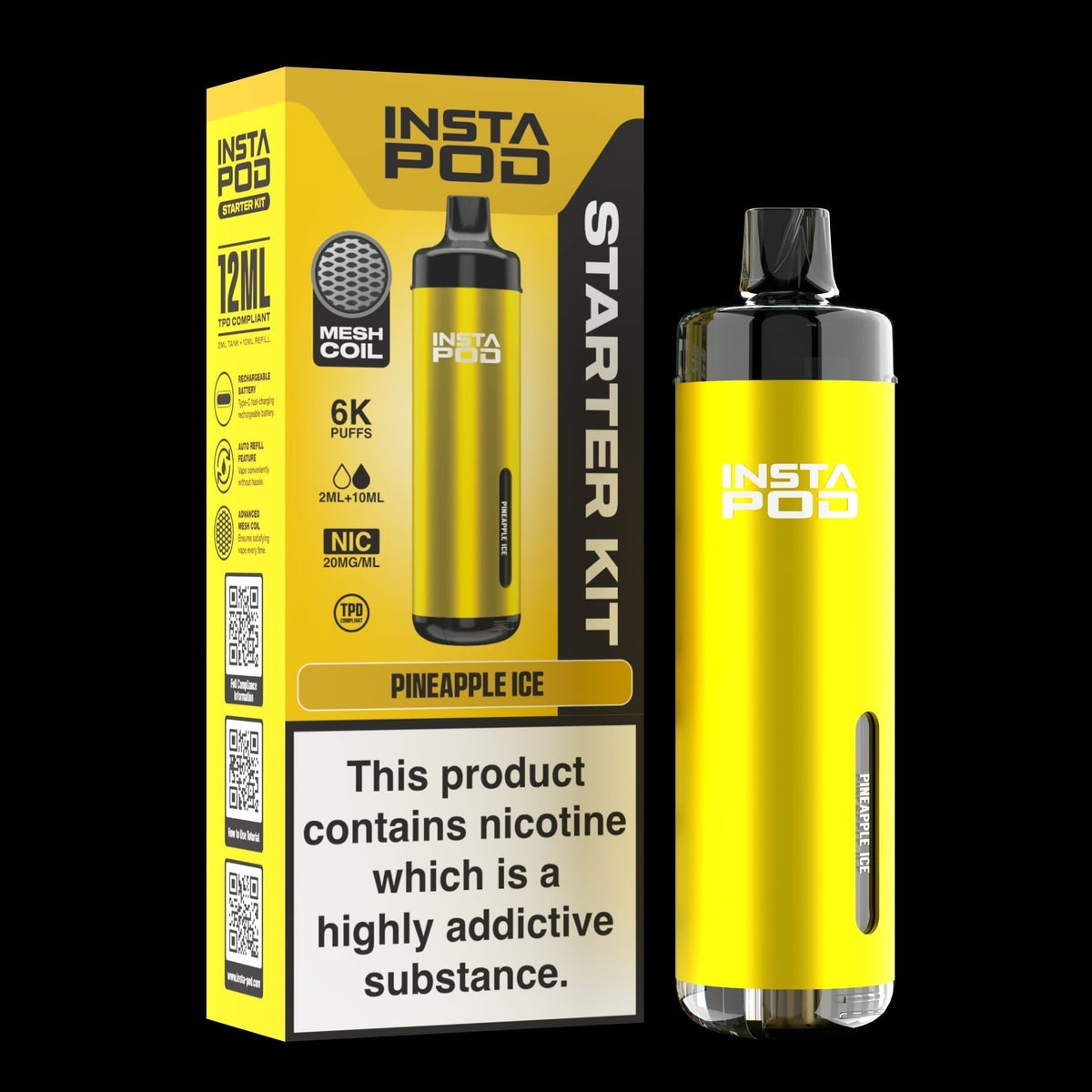 Insta Pod 6000 Disposable Vape - Clouds Vapes