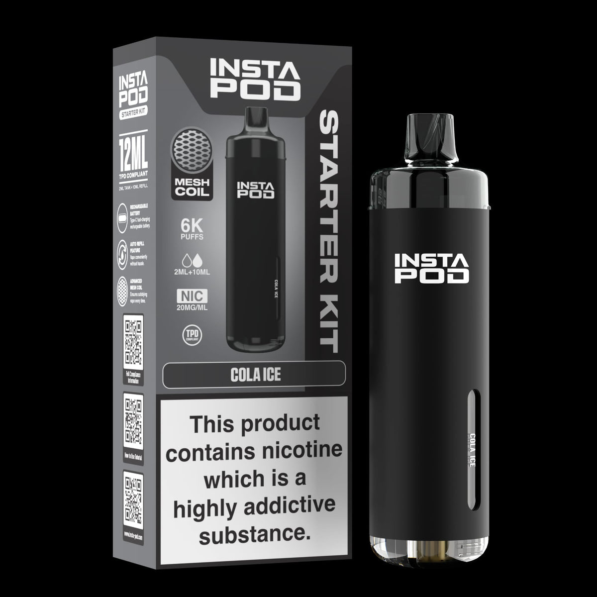Insta Pod 6000 Disposable Vape - Clouds Vapes