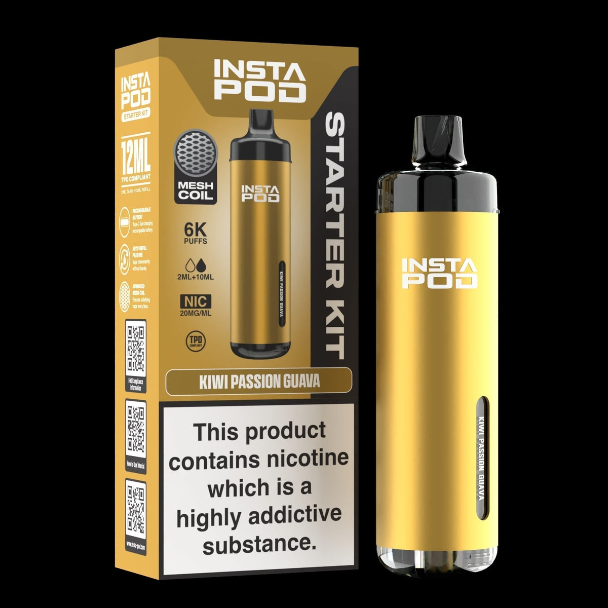 Insta Pod 6000 Disposable Vape - Clouds Vapes