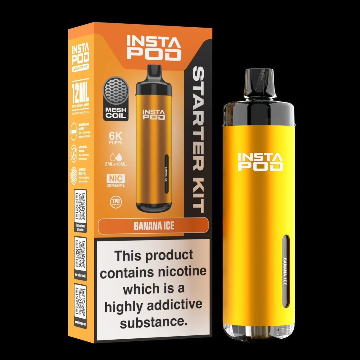 Insta Pod 6000 Disposable Vape - Clouds Vapes
