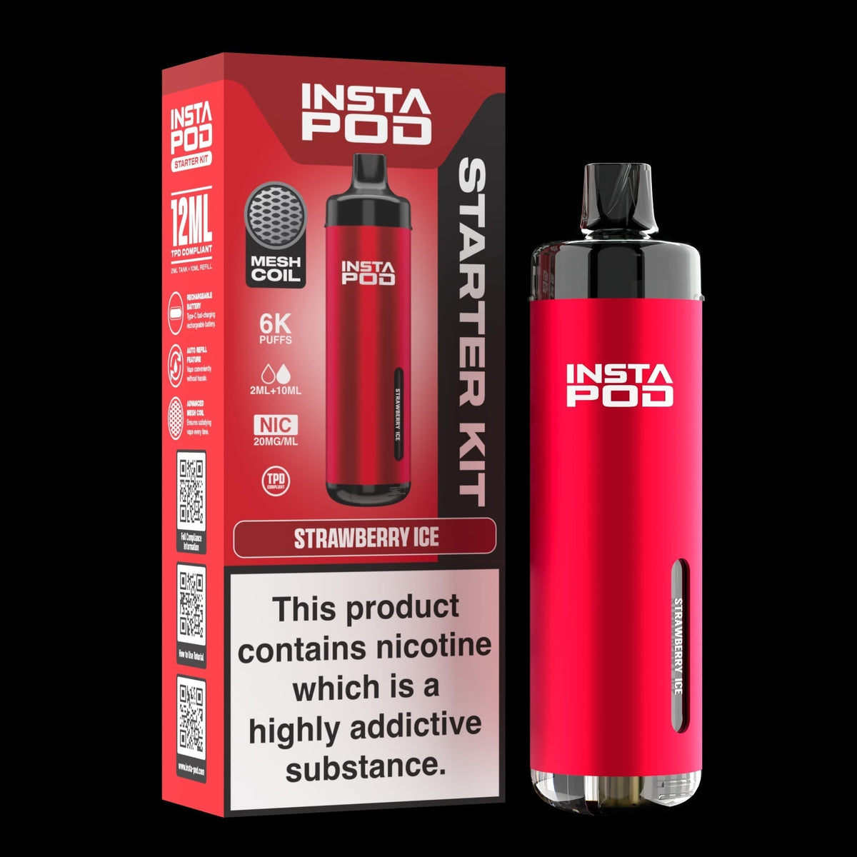 Insta Pod 6000 Disposable Vape - Clouds Vapes