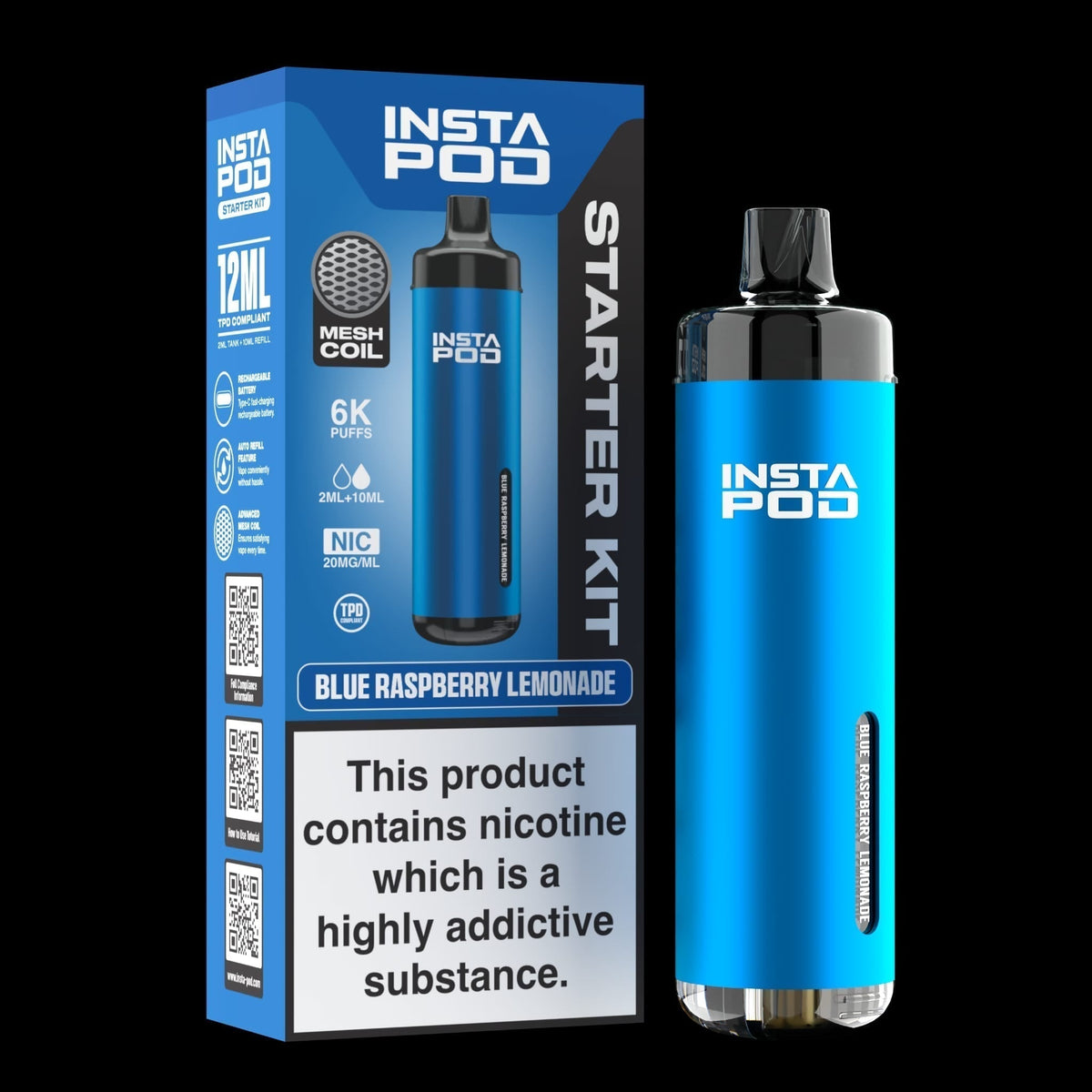 Insta Pod 6000 Disposable Vape - Clouds Vapes