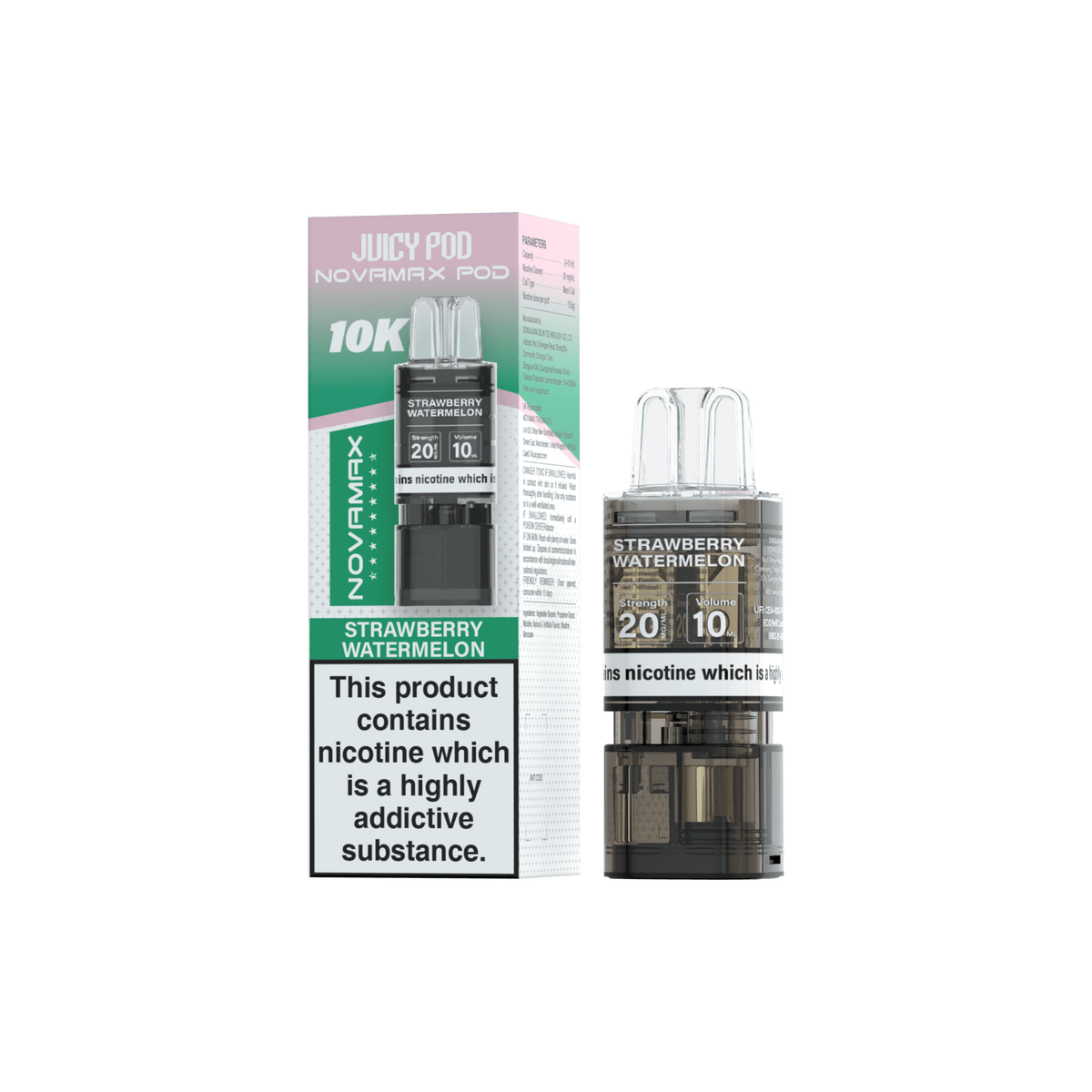 Juicy Pod Novamax 10k Replacement Pods - Clouds Vapes