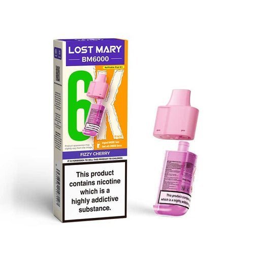 Lost Mary BM6000 Replacement Pods - Clouds Vapes
