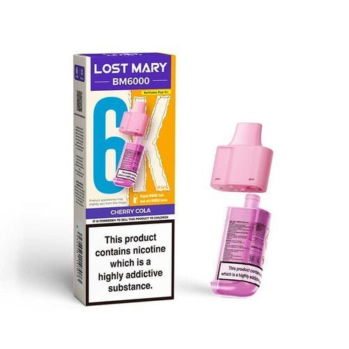 Lost Mary BM6000 Replacement Pods - Clouds Vapes
