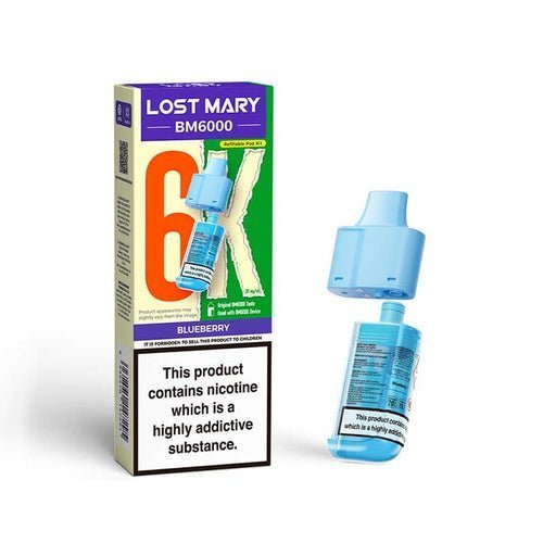 Lost Mary BM6000 Replacement Pods - Clouds Vapes