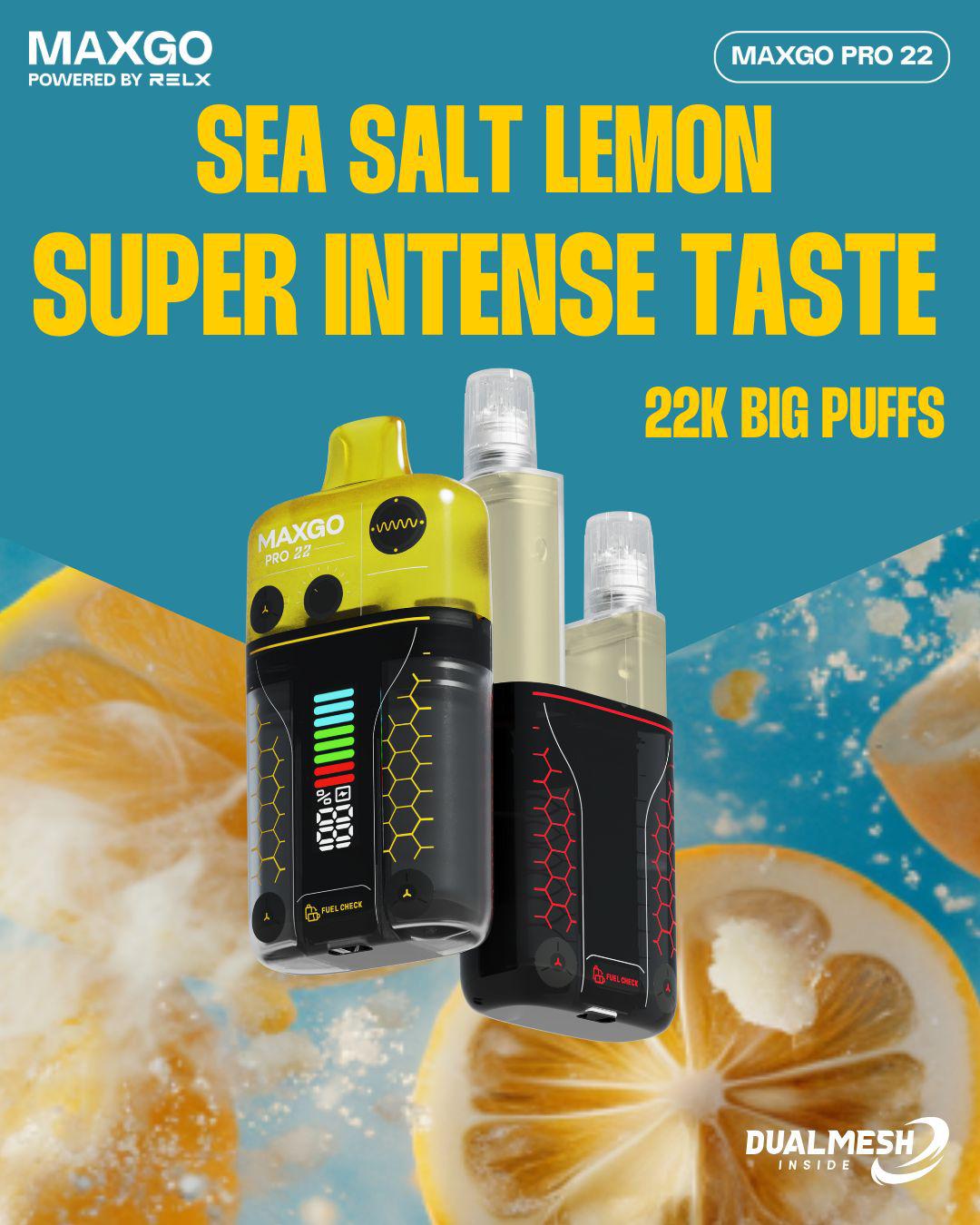 RELX Maxgo Pro 22000 Disposable Vape - Clouds Vapes
