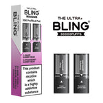 The Bling Ultra Plus 30k Replacement Pods Box of 5 - Clouds Vapes