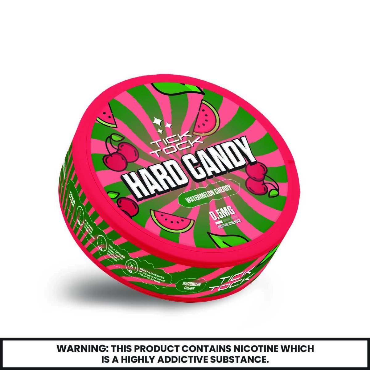 Tick Tock Nicotine Hard Candy - Pack of 5 - Clouds Vapes