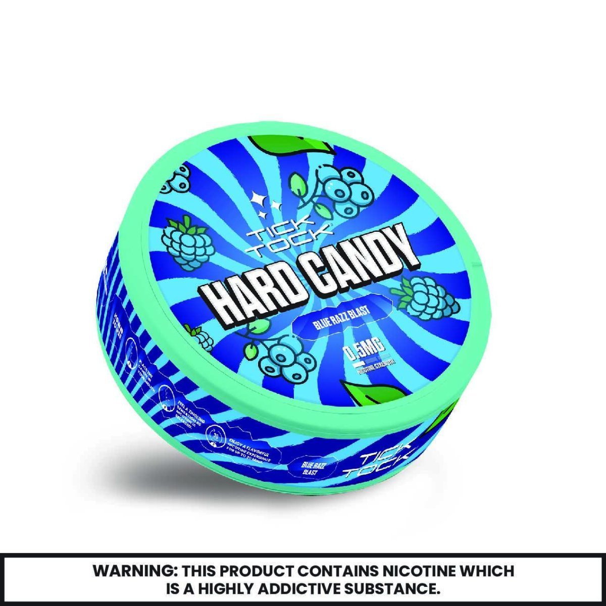 Tick Tock Nicotine Hard Candy - Pack of 5 - Clouds Vapes