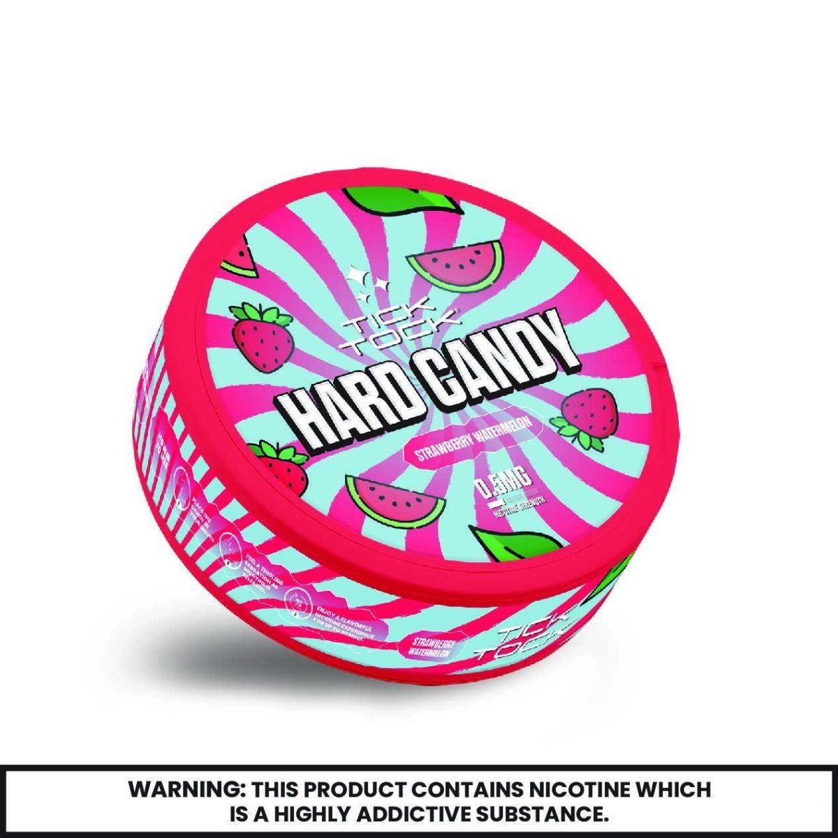 Tick Tock Nicotine Hard Candy - Pack of 5 - Clouds Vapes