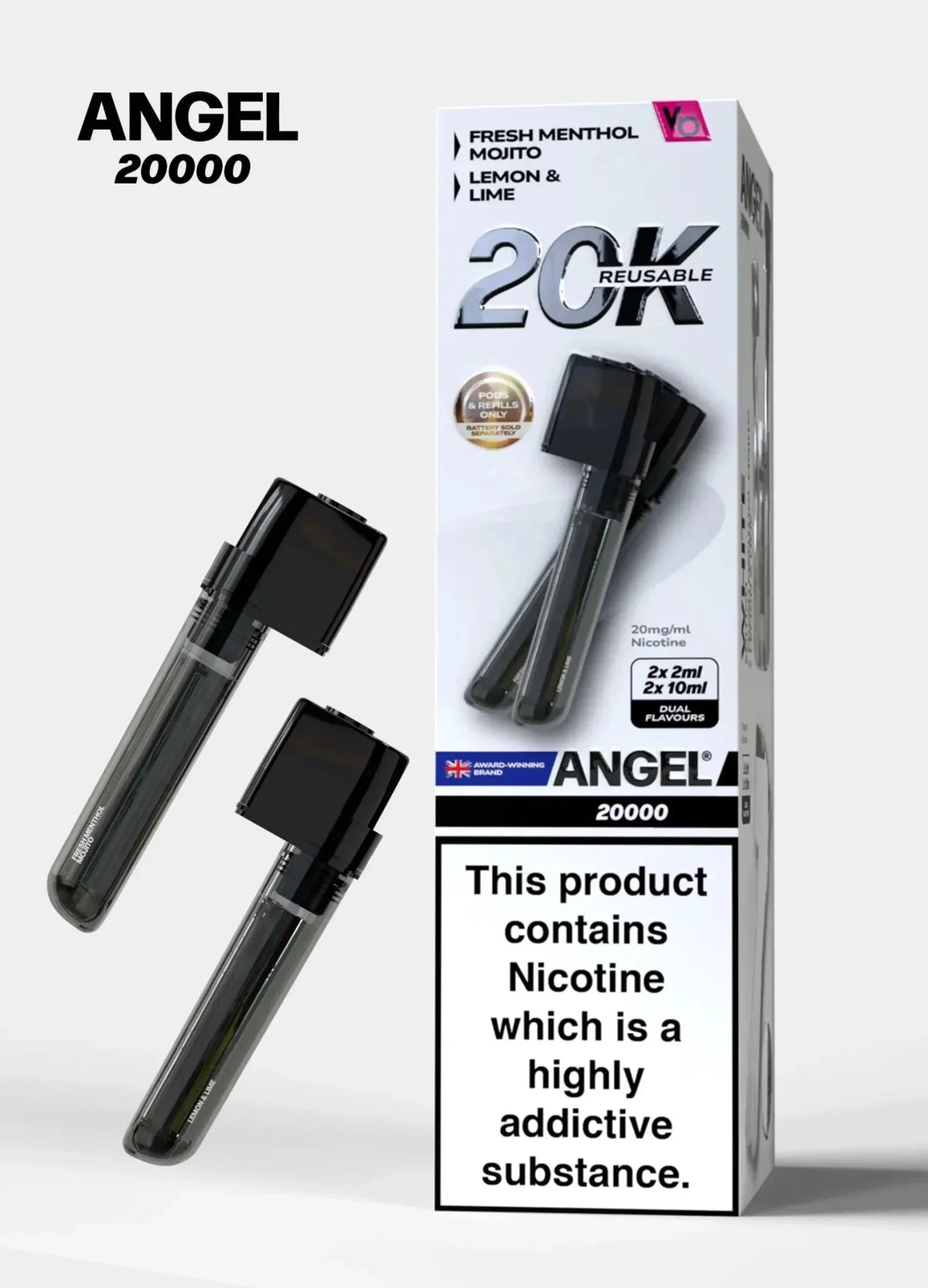 Vapes Bars Angel 20000 Replacement Pods - Clouds Vapes