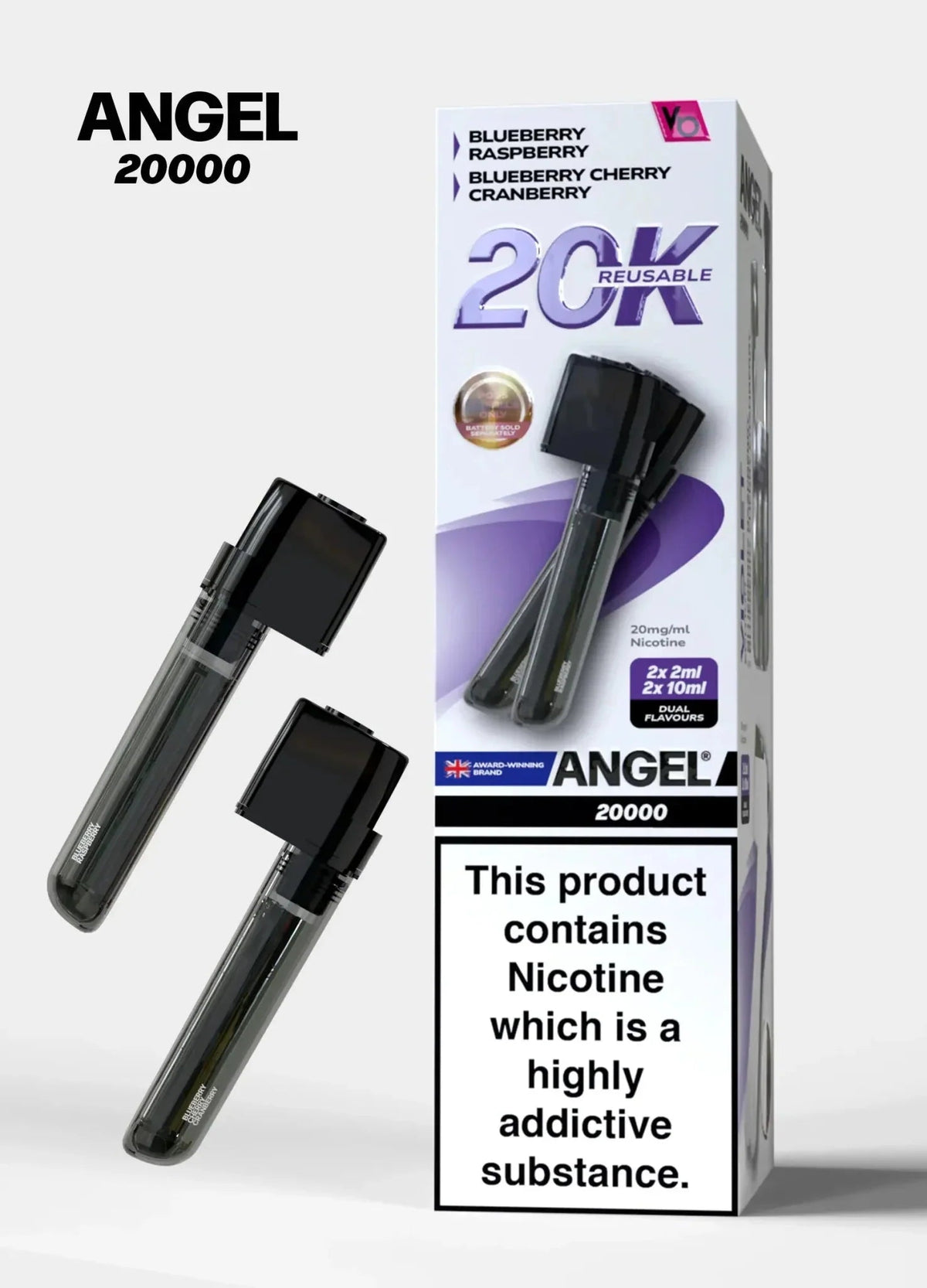 Vapes Bars Angel 20000 Replacement Pods - Clouds Vapes