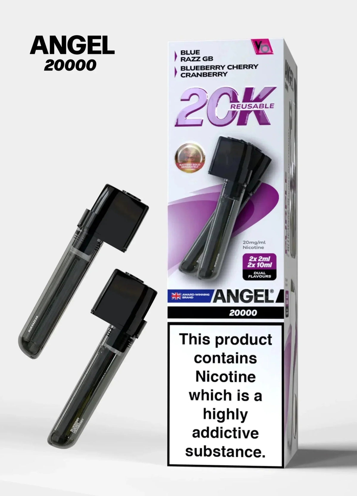 Vapes Bars Angel 20000 Replacement Pods - Clouds Vapes