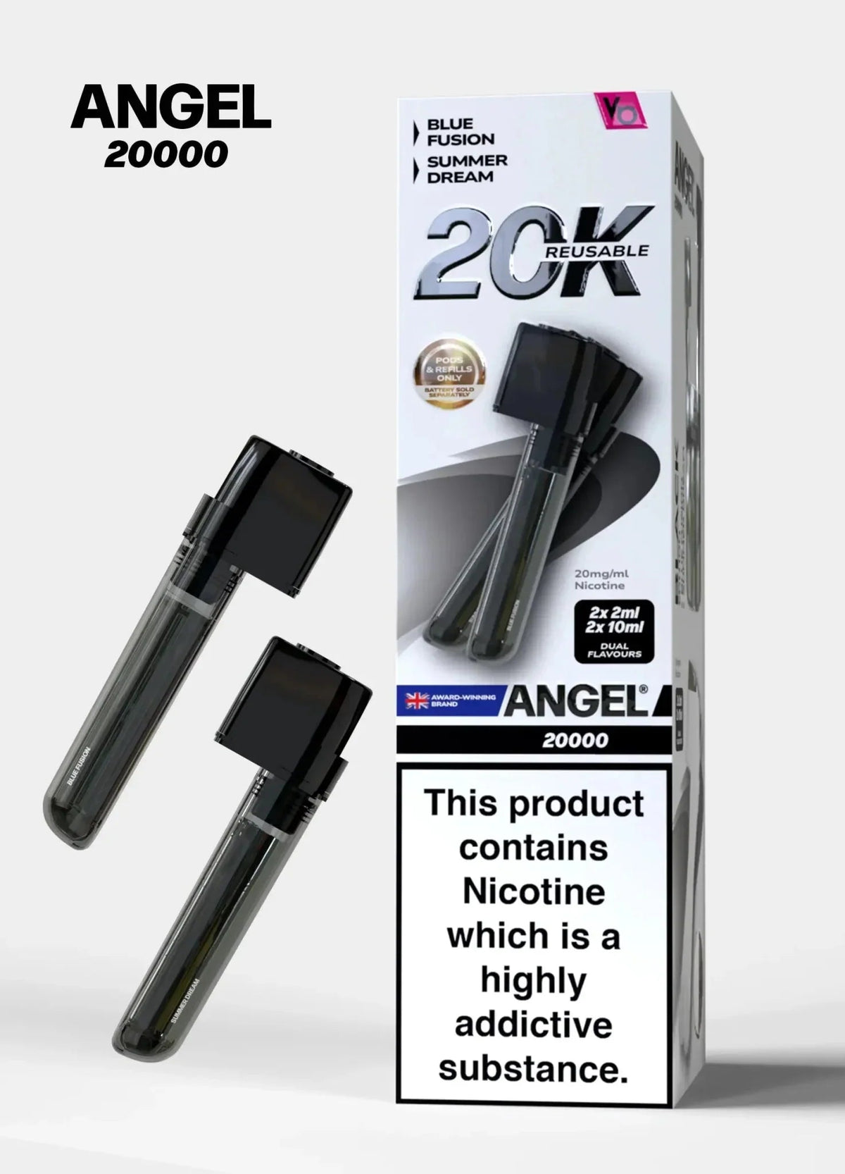 Vapes Bars Angel 20000 Replacement Pods - Clouds Vapes