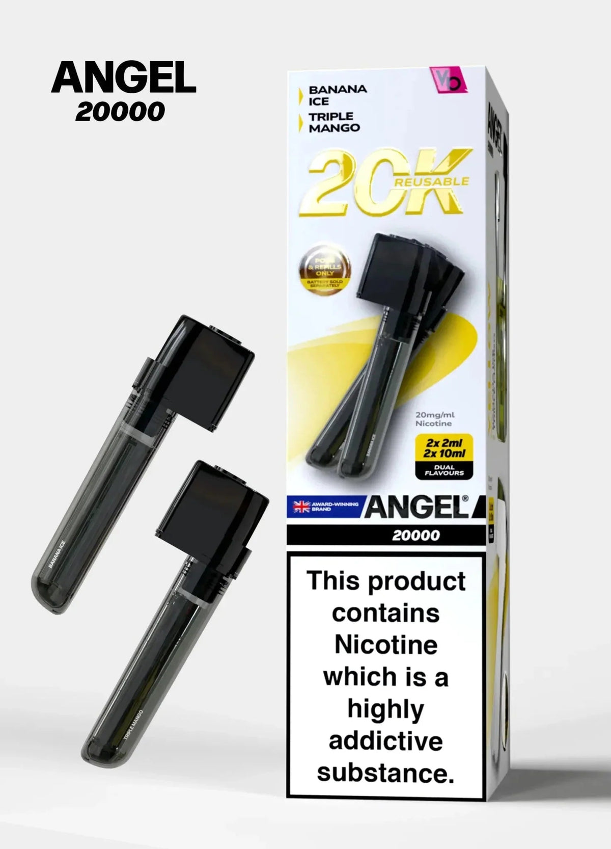 Vapes Bars Angel 20000 Replacement Pods - Clouds Vapes